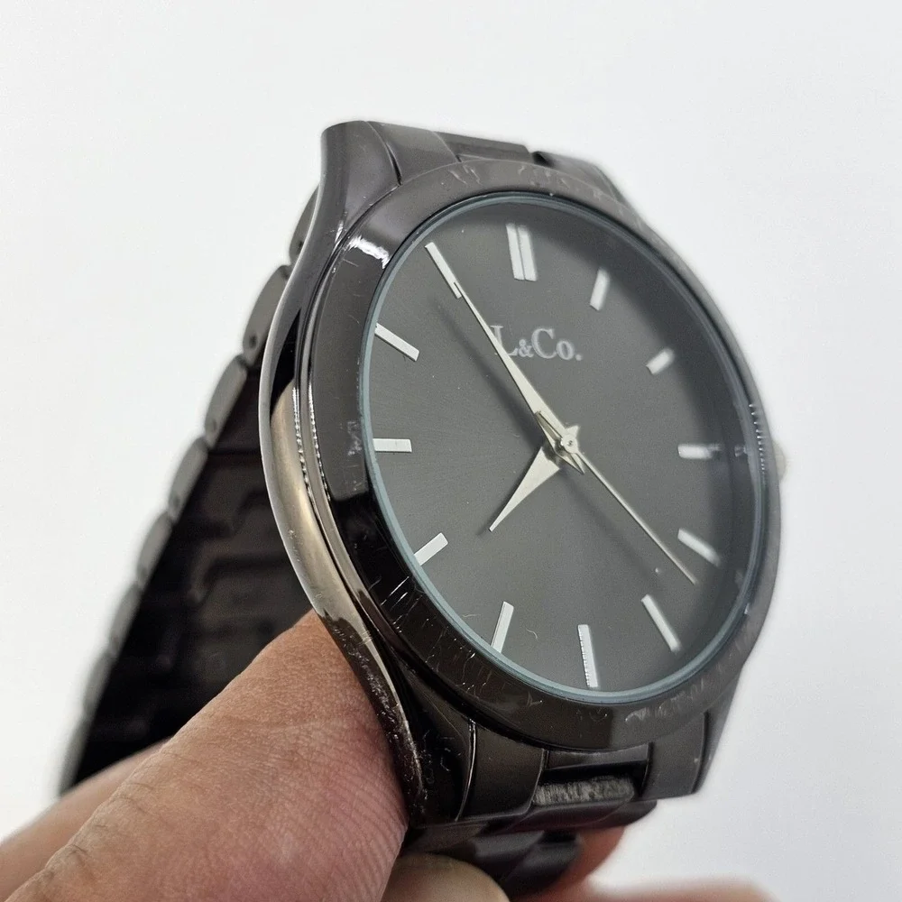 Women's Watch 40MM Black Dial Black Bracelet Band‎ 7